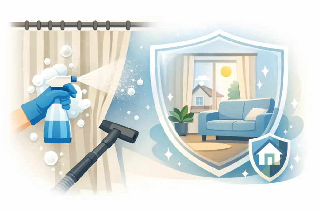 Curtain Cleaning That Protects Your Home