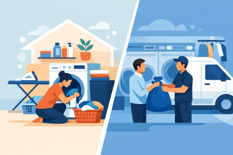 Home Washing Versus Outsourcing: Which Fits?