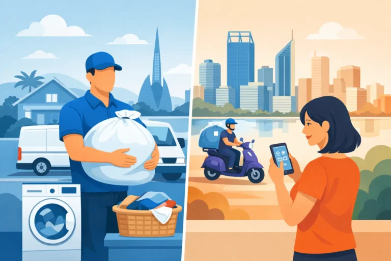 Laundry Pickup Comparison for Perth Households