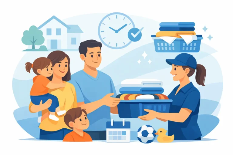 Why Wash Dry Fold Service for Families Helps