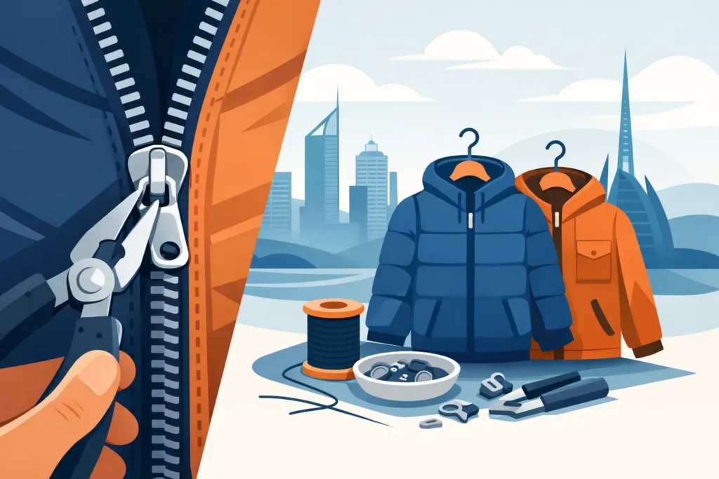 Zipper Repair for Jackets Perth Done Properly