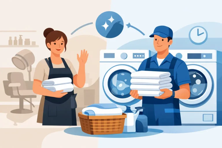 How a Salon Laundry Provider Keeps Teams Ready