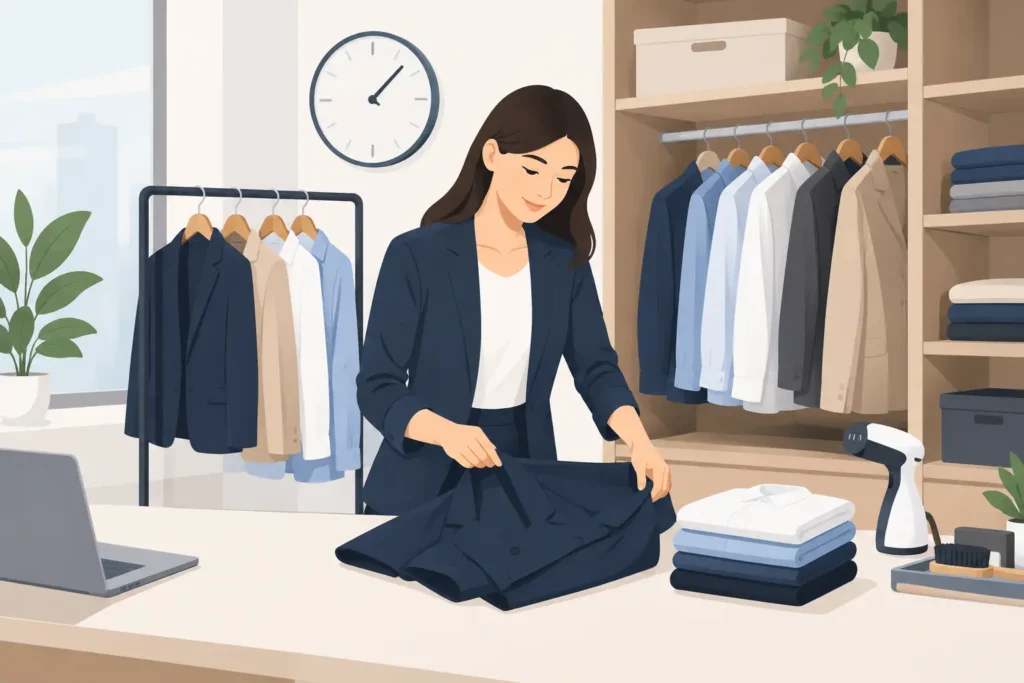 Office Wardrobe Maintenance That Saves Time