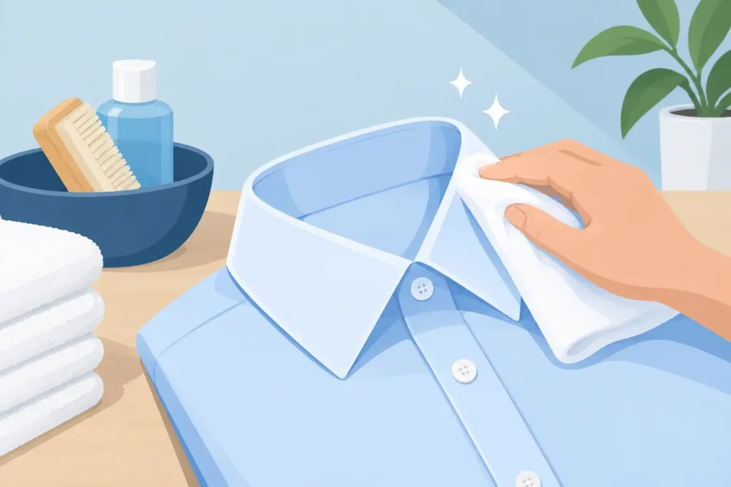 Collar Cleaning: Keep Shirts Crisp and Fresh