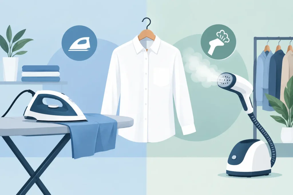 Ironing Versus Steaming: Which Suits Your Clothes?